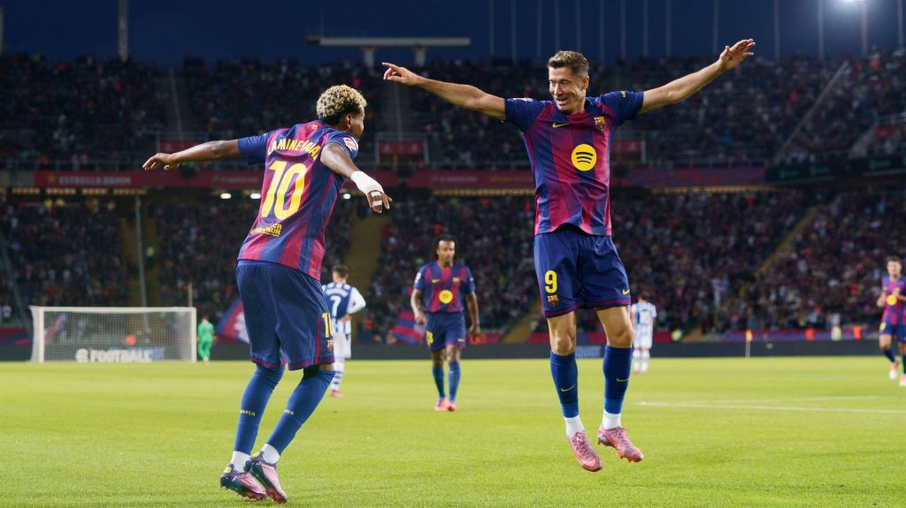 Lamine Yamal Stars as FC Barcelona Beat Real Sociedad 2-1 to Go Top of&nbsp;LaLiga