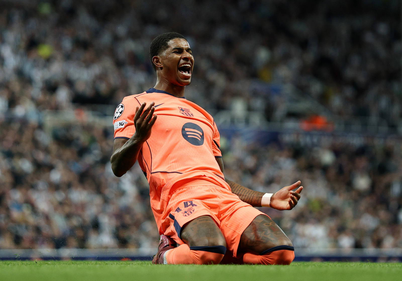 Marcus Rashford shines, as FC Barcelona win on 2025/26 UCL debut
